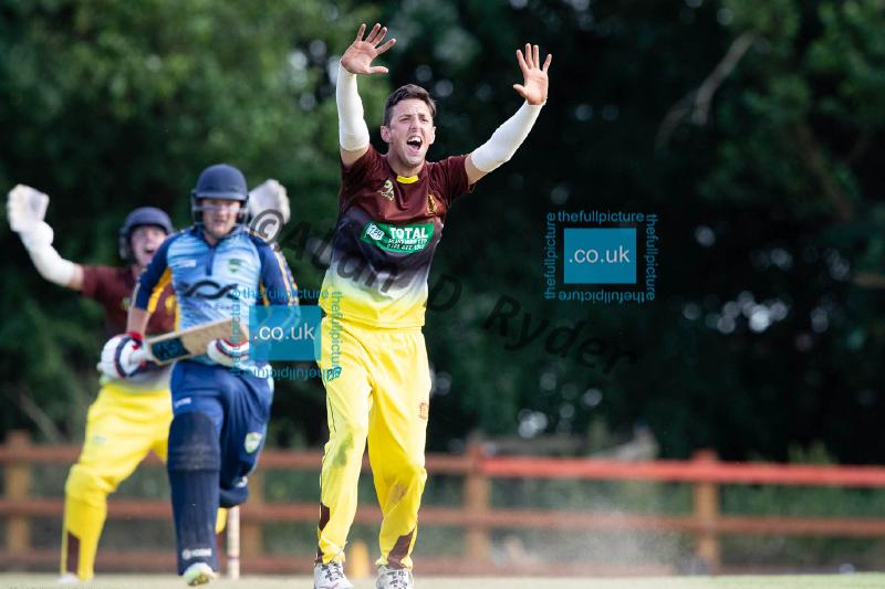 20180715 Flixton Fire v Greenfield_Thunder Marston T20 Final045.jpg - Flixton Fire defeat Greenfield Thunder in the final of the GMCL Marston T20 competition hels at Woodbank CC